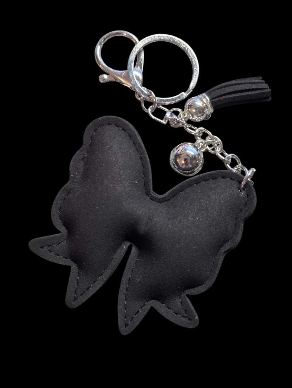 RESERVED FOR MIZYORK Colorful Rhinestone Bow Keychain Bag Charm